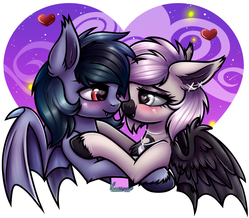 Image: kruszynka25 YCH_Happy_Valentines_day_for_Devil_3_watermark DeVil gift.png